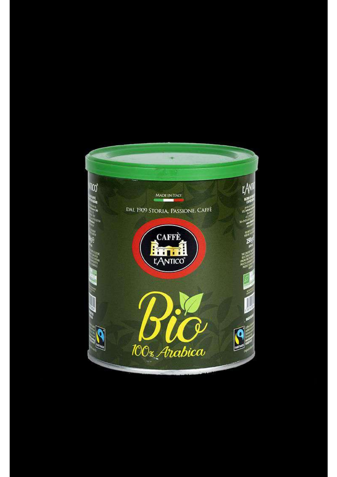 Bio 100% - قهوة عضوية خالية من الكافيين